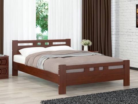 Кровать Вероника-2 1200 Орех