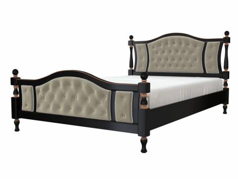 Кровать Жасмин 1600 Орех темный