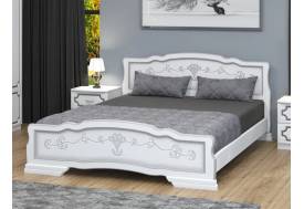 Кровать Карина-6 1800 Белый жемчуг