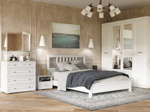 Спальня Олимп Белый