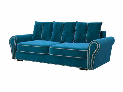 Диван-кровать Орди-2 Вариант 1 глубокий синий