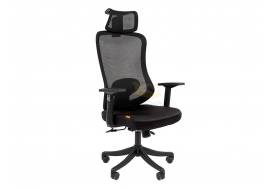 Офисное кресло Chairman CH563 белый пластик, черный