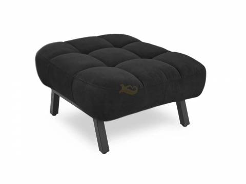 Пуф 1114 ткань Вивальди 37 графитовый