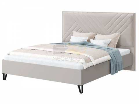 Кровать Кашемир с мягким изголовьем 1200х2000 мм без основания