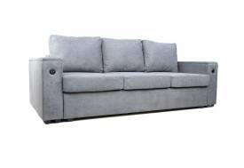 Диван Кулат с пружиной змейкой Темно-серый Moss 996