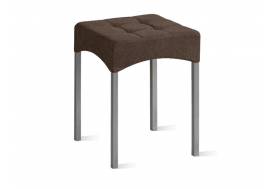 Табурет Люкс.1 Микровелюр Виола 05 (шоколад)