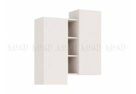 Шкаф подвесной комбинированный Флэш Кашемир