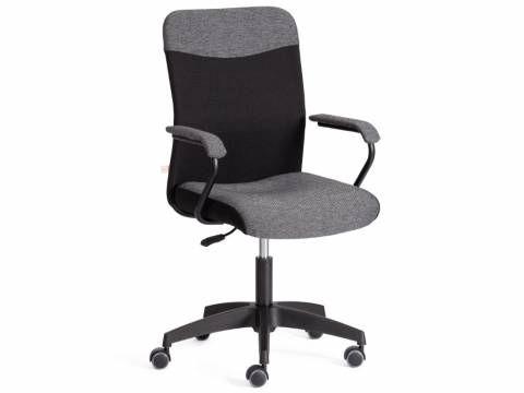 Кресло FLY ткань серый/черный