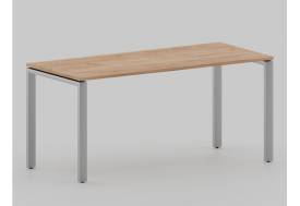Стол с эффектом парения Лофт П-образные опоры серые ЛО.Кпп_7 700х1800 мм