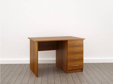 Стол прямой с тумбой 22мм (П-15) Комфорт