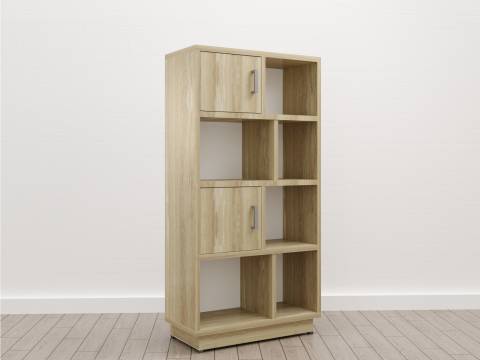 Стеллаж малый (E-10) Eclectic eco одноцветный Дуб рокпайл