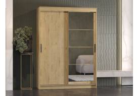 Шкаф-купе Гранд-1 1600 Дуб Вотан-двери Зеркало-ЛДСП