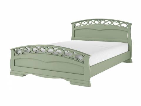 Кровать Грация-1 1600 Зелёный самшит