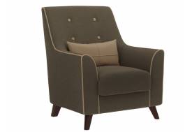 Кресло Далас Вариант 7 коричневый мех