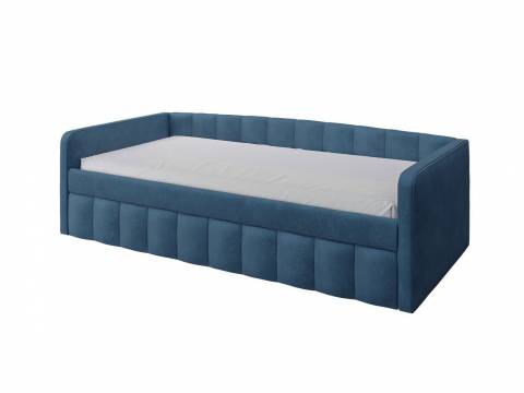 Кровать Молли 900 с выкатной частью вариант 6 джинс