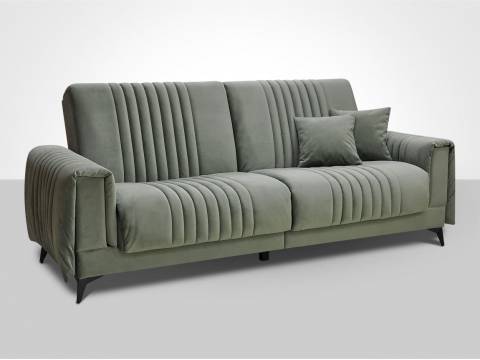 Диван Флирт 2 со съемным чехлом Торонто олив