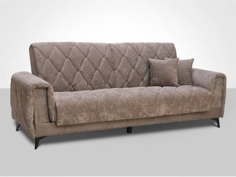 Диван Флирт 5 со съемным чехлом Сенсей корица