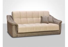 Диван Кристалл блок Боннель Дюна миндаль-каштан