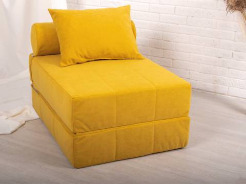 Кресло-кровать Lauttaa велюр Yellow