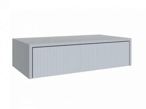 Стол туалетный Парнас МДФ Светло-серый