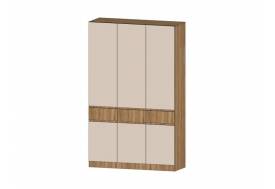 Шкаф 3-х створчатый Ленора Дуб вотан/Кашемир