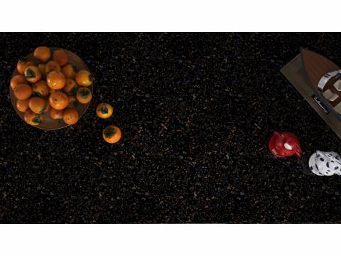 Столешница СТ38-1000 Черная бронза 38 мм