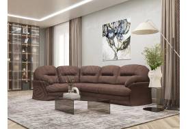 Угловой диван Квин 6 Ultra Chocolate левый