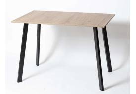 Стол Лг Слим-2 нераздвижной Дуб Веллингтон/Черный