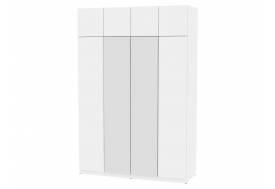 Шкаф с зеркалом Malta light H291М и Антресоль HA4