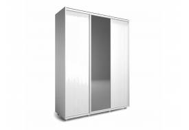 Шкаф-купе Удачный ОУ 21-6-010 белый трехдверный