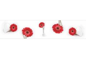 Фартук с фотопечатью Красные цветы SP136