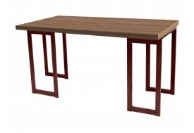 Стол Трансформер металлический шимо темный шоколад