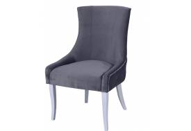 Стул Марцио серый опоры белые