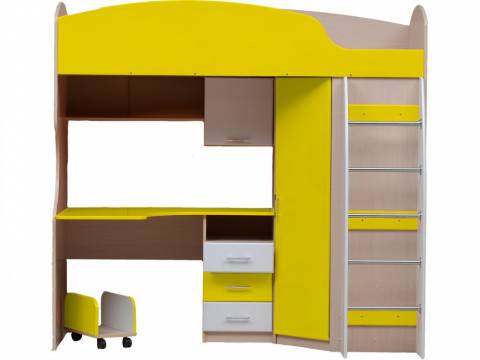 Уголок школьника Юниор 5 желтый