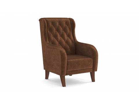 Кресло для отдыха Амарант велюр тенерифе шоколад