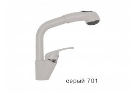 Смеситель для кухни Высокая лейка Tolero Серый 701