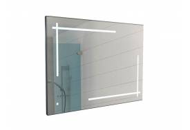 Зеркало Рэй Ray 80 black с подсветкой Sansa